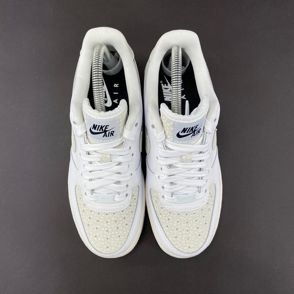 Nike By You Women's Air Force 1 Low White Shoes - Picture 9 of 10